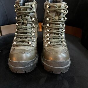 Jeffrey Campbell Olive Green Boots